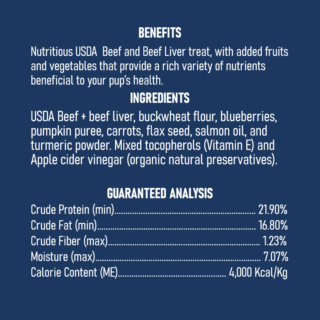 Beef Bits Product Info 2